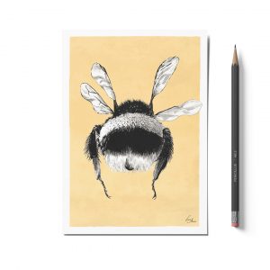 Kunstdruck DIN A5 Hummel