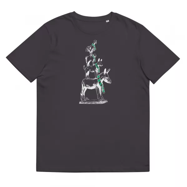 Bremerstadtmusikanten mit Werder-Schal – T-Shirt (Unisex)