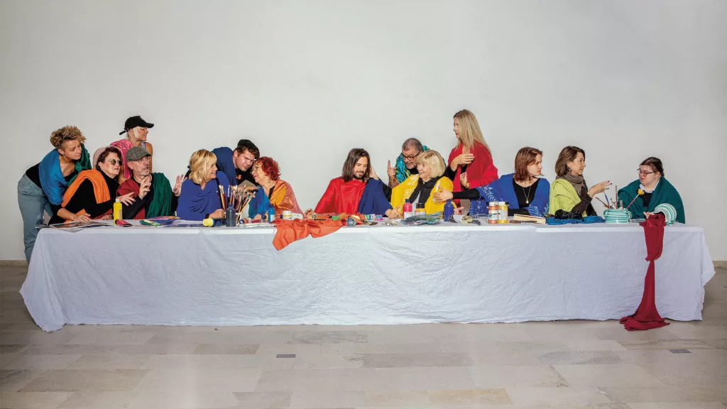 Gmundner Kunstverein – Mottobild November 2023: Das Letzte Abendmahl