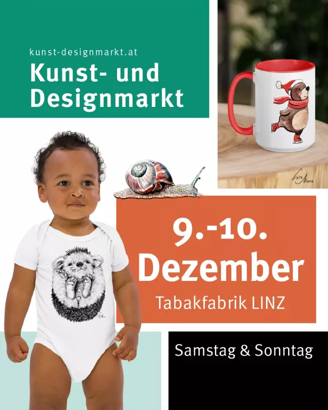 Kunst- und Designmarkt – Tabakfabrik Linz