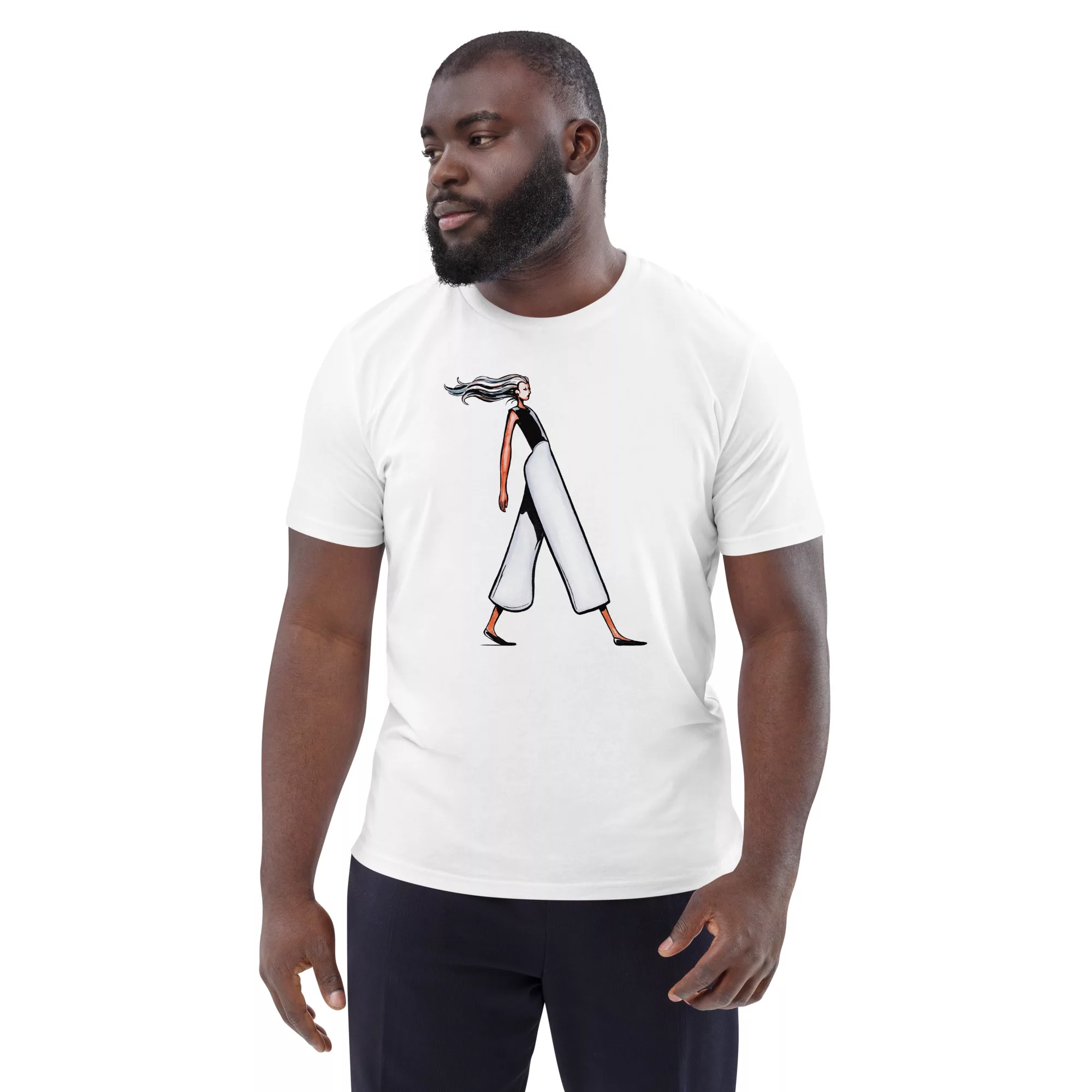 Woman Walk Bio-T-Shirt Unisex – Bild 3