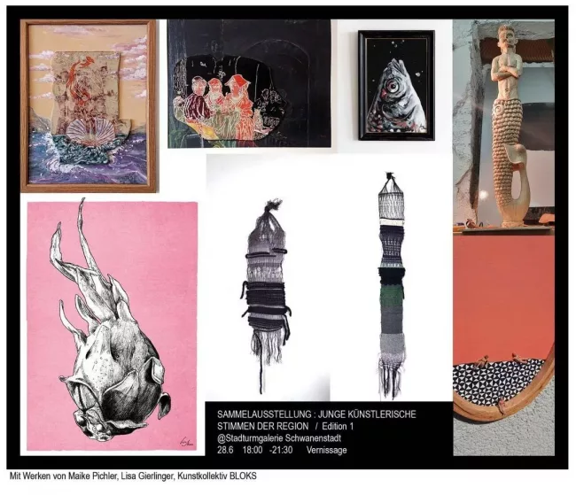 Stadtturmgalerie Schwanenstadt Künstlerinnenresidenz Lisa Mona