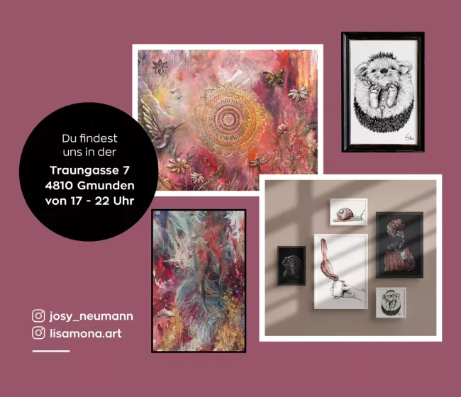 Mondscheinbummel Gmunden Ausstellung