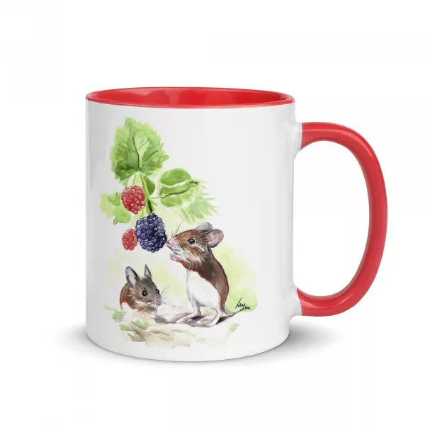 Brombeer-Mäuse Tasse