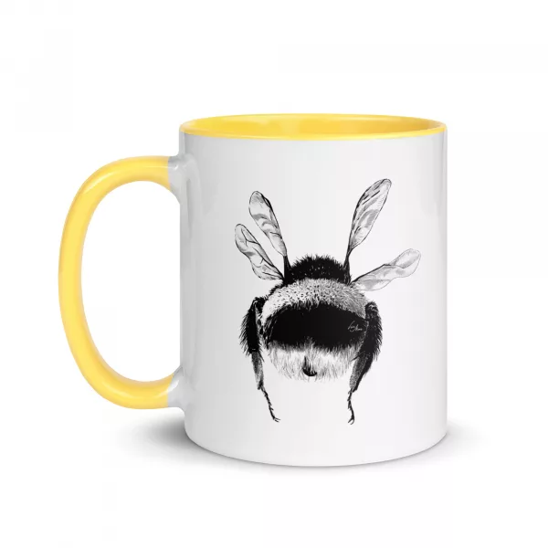 Hummelhintern-Tasse Gelb – Bild 3