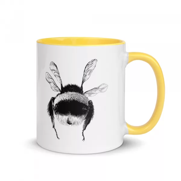 Hummelhintern-Tasse Gelb