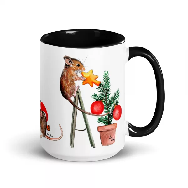 Weihnachts-Mäuse Tasse – Bild 7