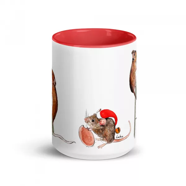 Weihnachts-Mäuse Tasse – Bild 3
