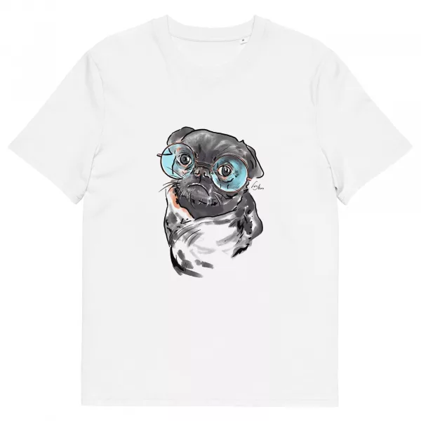 Mops Bio-Baumwoll T-Shirt unisex