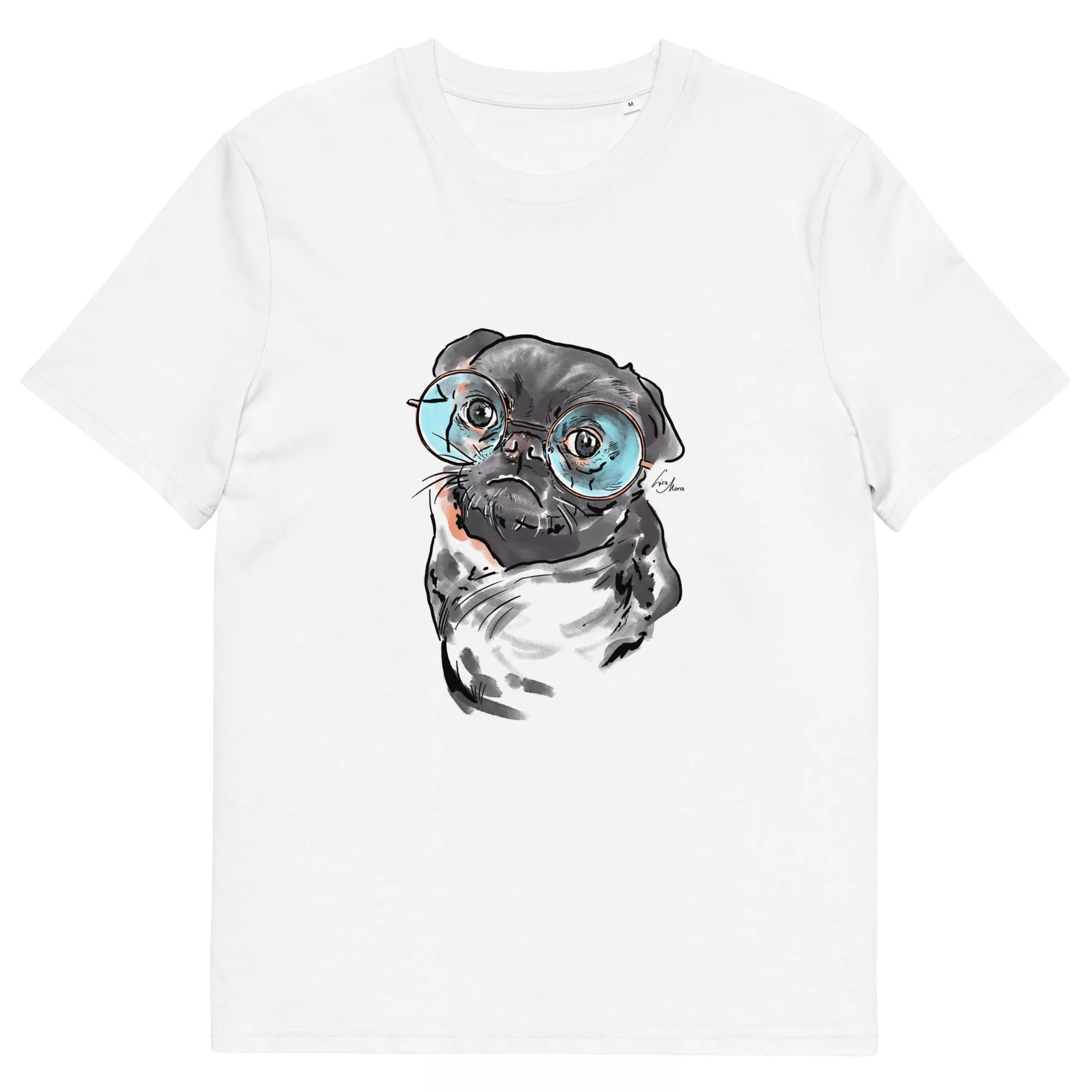 Mops Bio-Baumwoll T-Shirt unisex