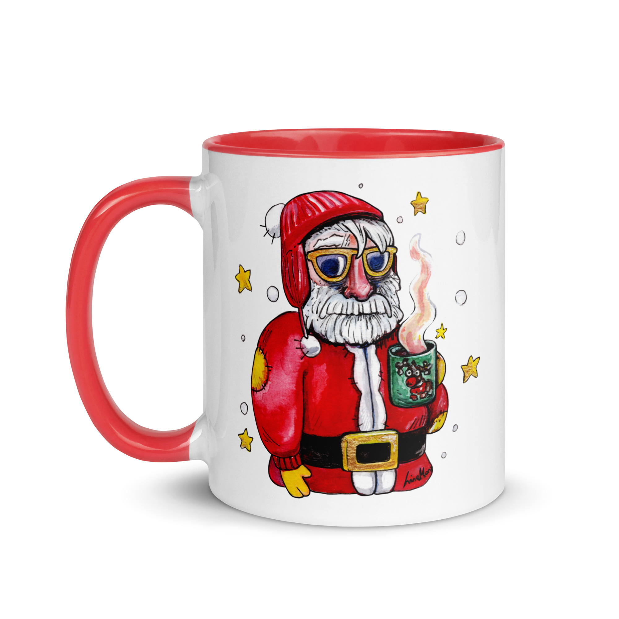Weihnachtsmann-Tasse – Bild 4